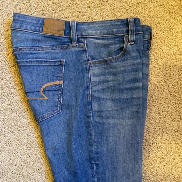 AMERICAN EAGLE women’s JEANS. SIZE 10 LONG. - Picture 9 of 15